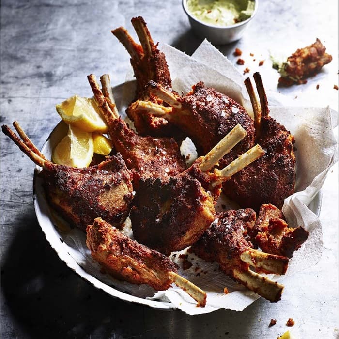 Chilli ginger lamb chops